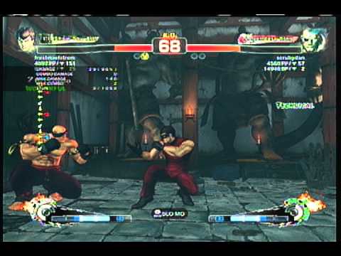 Fei-Long (Frostmaelstrom) vs. Sagat (scrubydan)  SSF4AE  HD