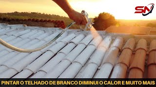 Telhado Branco - Entenda por que devo pintar meu telhado de branco!