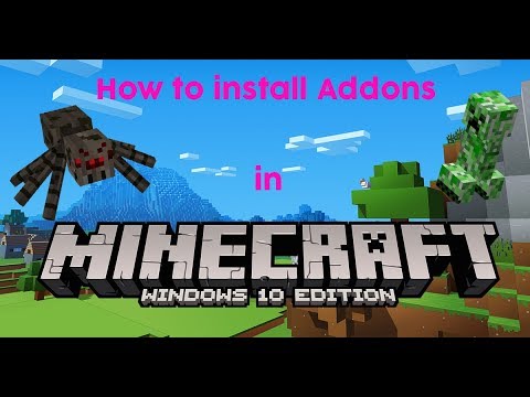How To Install Mods/Addons in Minecraft Windows 10...