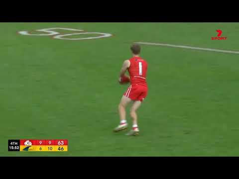 Rd 4 Hostplus SANFL Snapshot - North's Noah Casalini gets out the back