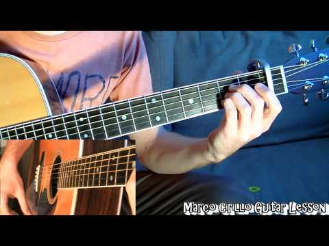 Mad World Gary Jules Guitar Lesson Free Tab