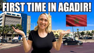 Our First Day in MOROCCO 🇲🇦SHOCKING First Impressions of AGADIR! ترجمة عربية