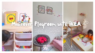 Playroom makeover with IKEA TROFAST & IKEA SNIGLAR Simple Hack (Part1)✨👍 #ikeahaul #playroom