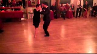Facundo de La Cruz Y Paola Sanz at DGS Dec 8, 2015 Tango