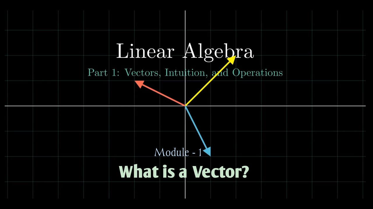 Linear Algebra Video Thumbnail