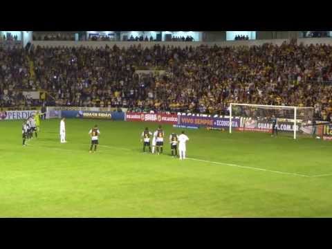 Gol de Giancarlo (2º do Tigre) - Criciúma 3x1 Santos (05/06/13)