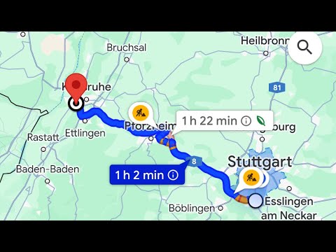 🇩🇪 #GERMANY - #Autobahn A8  #STUTTGART - #KARLSRUHE [4K 60fps] #Driving Tour