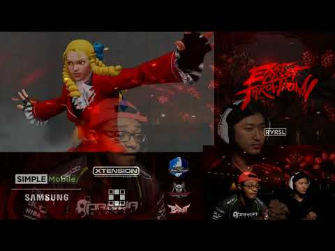 East Coast Throwdown 2017 - SFV $2000 Exhibition - AW Nemo (Urien) vs PG Punk (Karin) [1080p/60fps]
