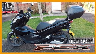 Honda PCX With Genuine Honda Top Box