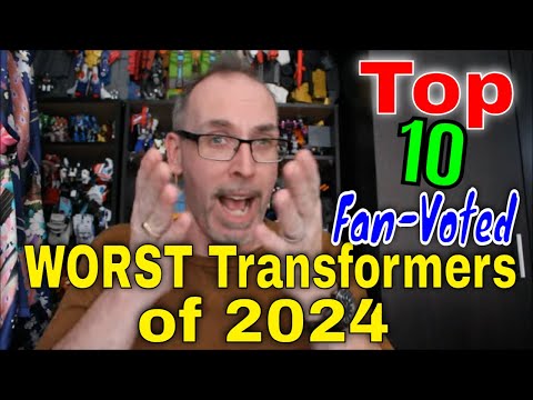 GotBot Counts Down: Top 10 Fan-Voted WORST Transformers of 2024