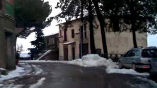 preview picture of video 'Valentano Tour Neve 2010'