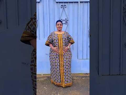 Stunning Ankara Gown Dress for cave women #latestafricaprint #africanclothing #africanfashion