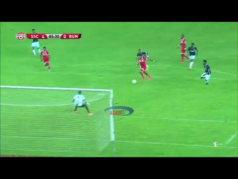 Assisting Mugalu for the forth goal VS Biashara United