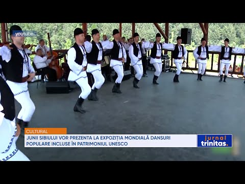 Junii Sibiului vor prezenta la expoziția mondială dansuri populare incluse în Patrimoniul UNESCO