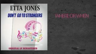Etta Jones - WHERE OR WHEN