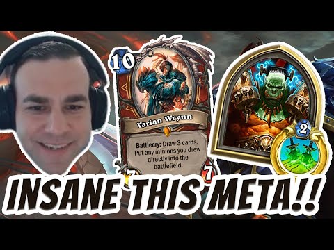 Varian Wrynn Carried this Warrior/Rogue Run to 10+ Wins!   - Hearthstone Arena