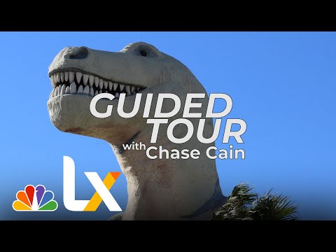 Guided Tour: The Dinosaurs from ‘Pee-wee’s Big Adventure’ | NBCLX