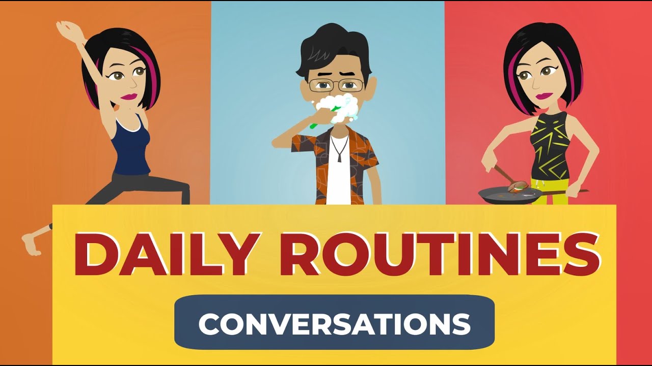 Talking About Daily Routines in English Conversations | Learn English Vocabulary