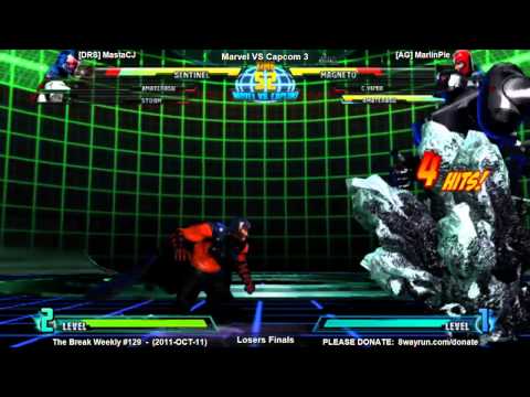 The Break Weekly #129 - MvC3 LF - [DRS] MastaCJ VS [AG] MarlinPie