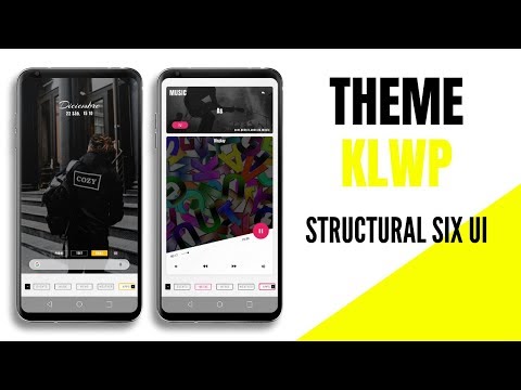 Structural SiX UI Klwp/Kustom Video