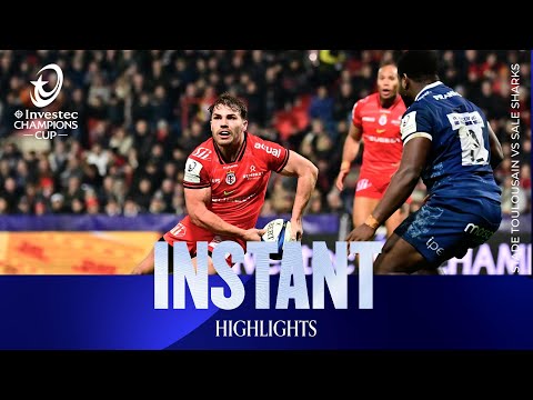 Incredible rugby! | Stade Toulousain v Sale Sharks | Investec Champions Cup Instant Highlights
