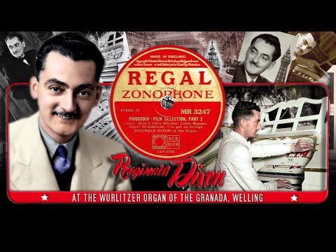 Music from Walt Disney's "Pinocchio" - Part 2 - Reginald Dixon at the Theatre Organ.