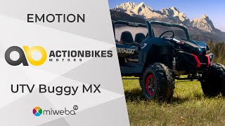 Actionbikes UTV Buggy MX 🚗 Emotion I Buggy für Kinder 2022 I Miweba