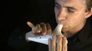 Video thumbnail for Demo of the 12 Hole Sweet Potato Ocarina in Alto C White by Songbird Ocarina
