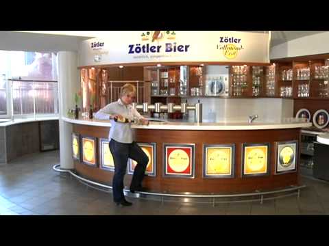 Weizen richtig einschenken