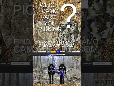 This week’s top compared patterns in the 30 Second #camoshowdown #kuiu