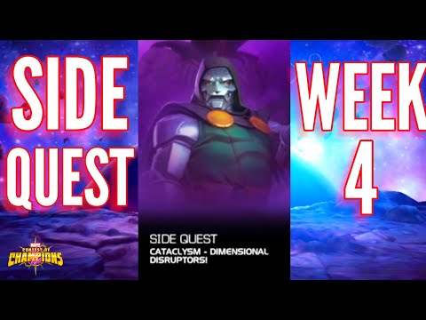Cataclysm - Dimensional Disruptors Week 4 • Side Quest • Mcoc • Marvel Contest of Champions