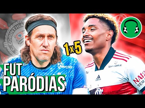 ♫ 5x1 - CORINTHIANS É HUMILHADO PELO FLAMENGO - Paródia Os Barões da Pisadinha - Basta Você Me Ligar