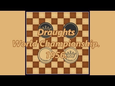 Reinier Cornelis Keller (NED) - Abel Verse (FRA). World Championship in Draughts. 1956.