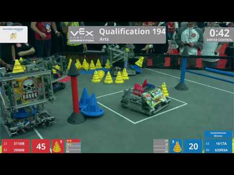 2018 VRC Arts Q194 - 3118B 2900B vs 1617A 62993A - 72 to 32