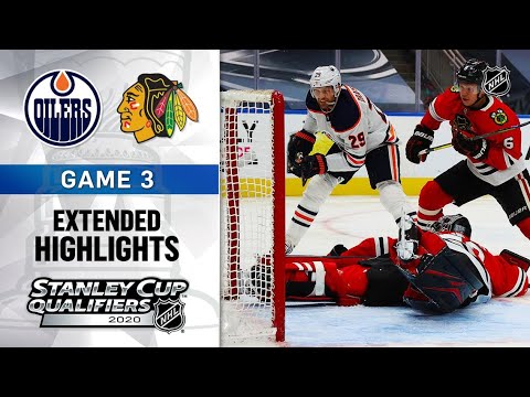 Edmonton Oilers vs Chicago Blackhawks SCQ, Gm3 Aug 5, 2020 HIGHLIGHTS HD