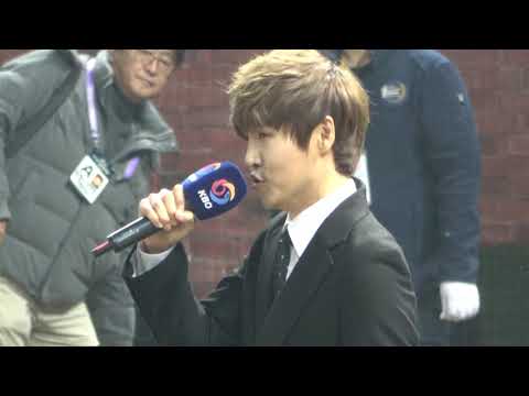 2018.11.7. 정동하 - 애국가 in 2018 프로야구 코리안시리즈 3차전