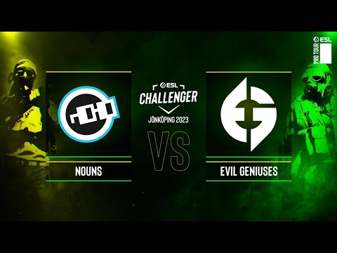 Nouns vs. Evil Geniuses - Map 3 [Mirage] - ESL Challenger Jönköping 2023 CQ - Grand-final - NA