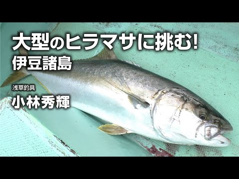 大型のヒラマサに挑む！伊豆諸島