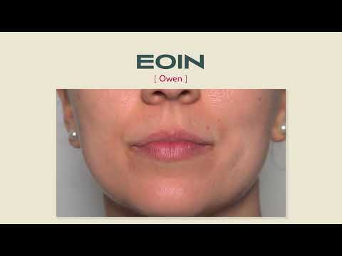 How To Pronounce EOIN | Correctly!