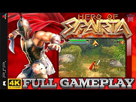Hero Of Sparta (PSP)(2008) Full Gameplay in 4K / 60fps #RETRO GAMING INDIAN