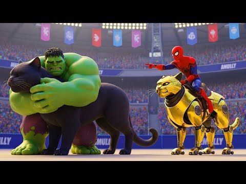 🕷️ SPIDERMAN Wins The Magic Legendary cat Racing Championship – Epic Racing Challenge