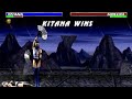 MKTX Mugen UMK3 Mod Play Kitana