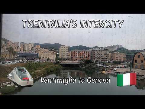 Full Ride: Ventimiglia to Genova across Italy - Trenitalia's Intercity