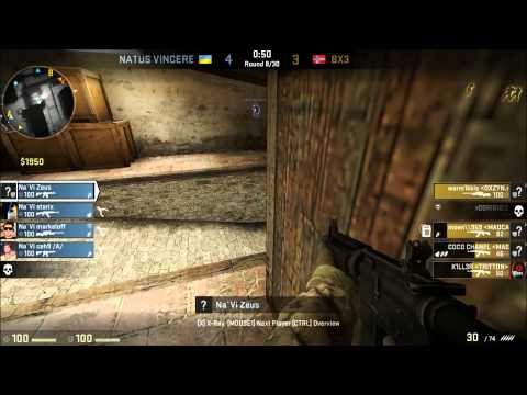 CS:GO Natus Vincere V BX3 Copenhagen Games 2013 Mirage