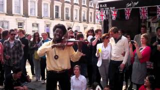 Who is this man (Marques Toliver) with Florence    & The Machine Royal Wedding