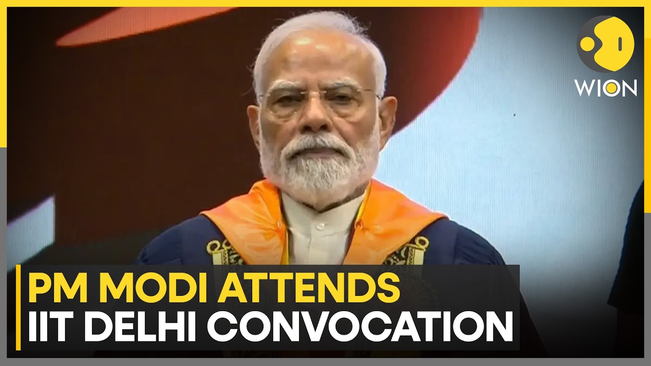 Prime Minister Modi Addresses 57th IIT Delhi Convocation Ceremony | WION News