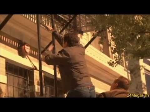 Chase and CTU Tac Team attack on Saunders - 24 Season 3