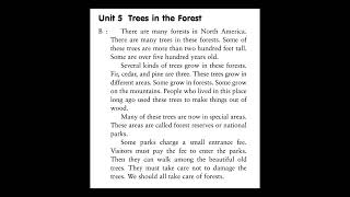 Unit 5. Trees in the Forest