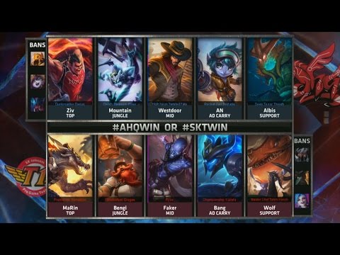 SKT vs AHQ Highlights - SK TELECOM T1 vs ahq E-SPORTS CLUB Game 2 - S5 WORLDS 2015 KO STAGE QUARTERS