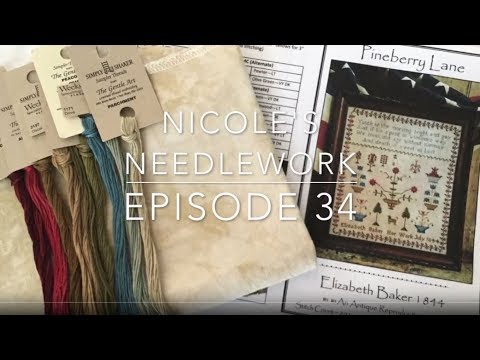 Nicole's Needlework: Episode/FlossTube #34